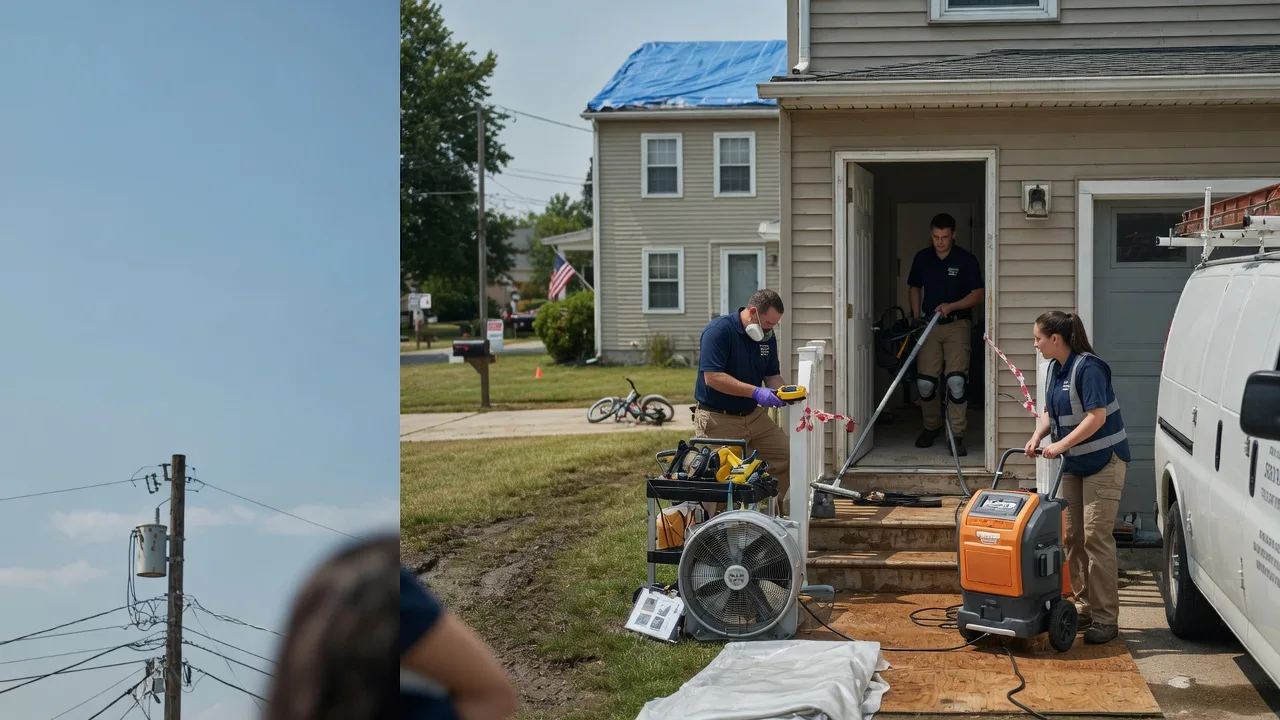 Water Damage Repair in Danville, KS near me